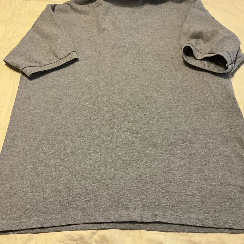 Mens gray polo with Jaguar emblem embroidery size Large - Picture 6 of 6
